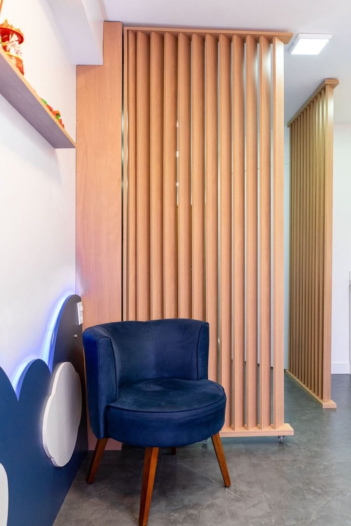 Ambiente preparado com conforto no Espaço Amamentar